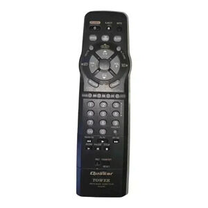 Quasar Tower *READ* Program Director  TV VCR VSQS1606 Black 9129 K1V-001055